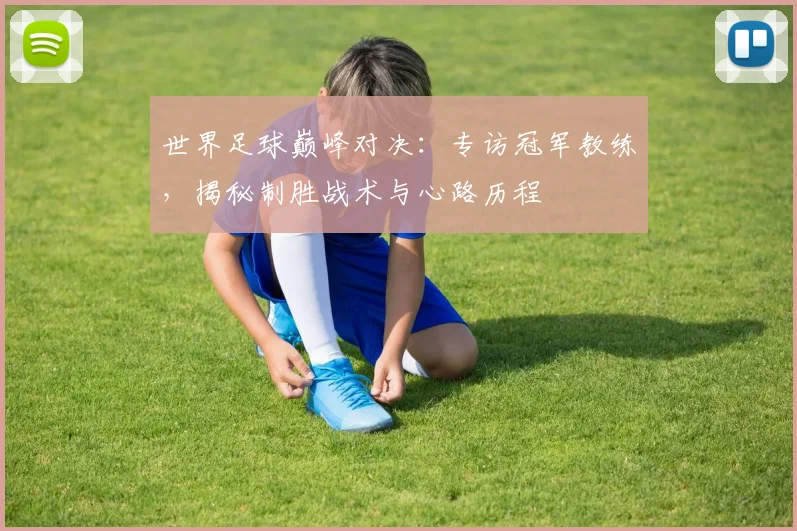 世界足球巅峰对决：专访冠军教练，揭秘制胜战术与心路历程