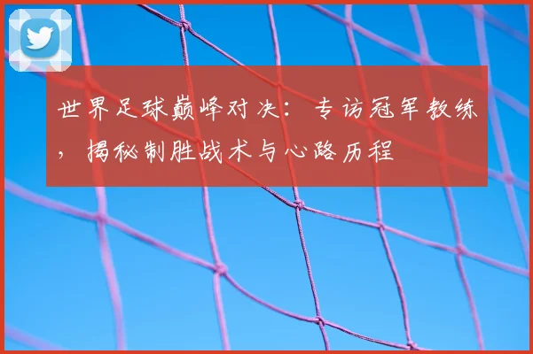 世界足球巅峰对决:专访冠军教练,揭秘制胜战术与心路历程